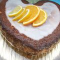 Coeur mousseline citron-orange