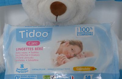 Lingettes bébé : Tidoo