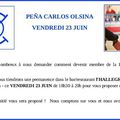 LA PEÑA CARLOS OLSINA VOUS INVITE