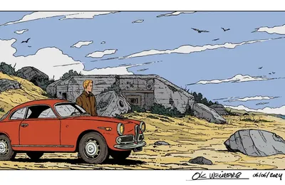 Lefranc à Omaha beach