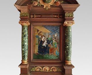 L’Adoration des mages et Vierge à l'enfant. 