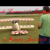 Bucker Jungmeister flying around