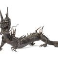 An unprecedented, extraordinary, fully articulated iron dragon is the highlight of the Bonhams Fine Japanese Art sale