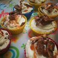 Cupcakes chocolat snickers caramel