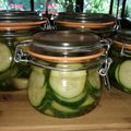 PICKLES DE CONCOMBRE AU VINAIGRE DE CIDRE