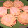 Macarons aux pralines roses: 2ème essai....Re ratage !!