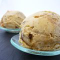 Glace cookie dought, vanille et caramel au beurre salé {Battle food #18}