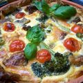 Quiche toute simple aux légumes