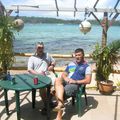 Ronan et David au Tonga.....Avec le super bateau