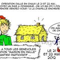 Bobo la Terre et la maison en Paille à La Chapelle Enchérie