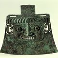 Ceremonial ax. Ritual device. Shang dynasty, Anyang period, 12th-11th Century BC