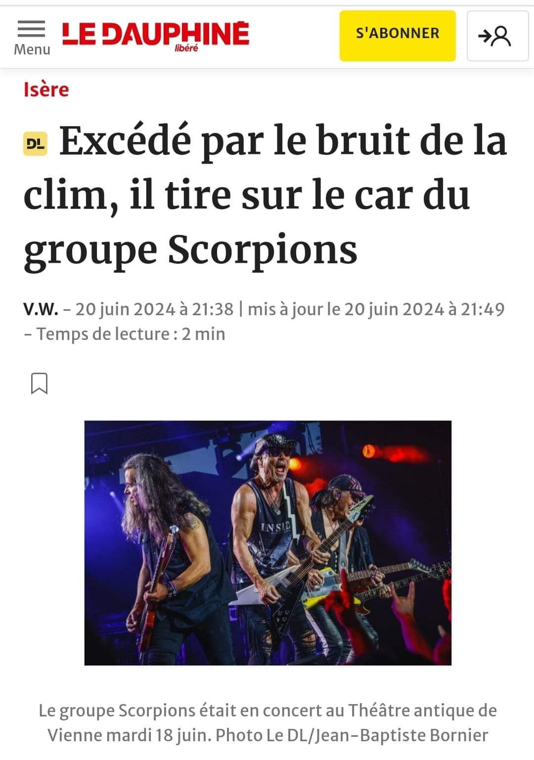 coup de chaud