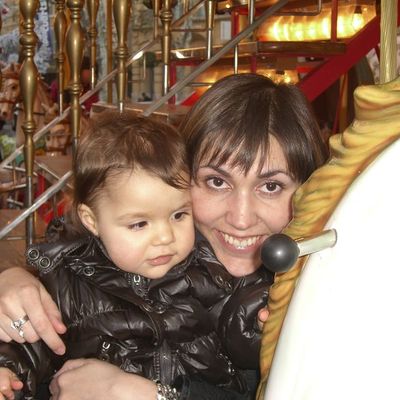 Mon premier tour de manège...