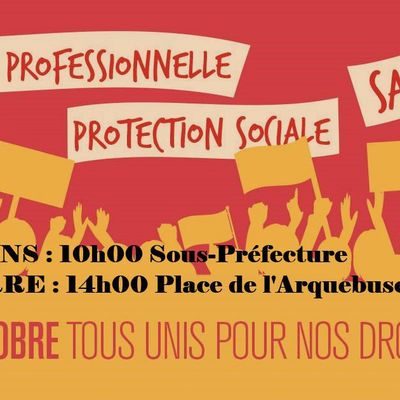 Manifestation unitaire du 5 octobre 2021