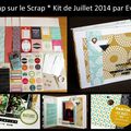 Mini-album pour Cap sur le Scrap - Kit de juillet 2014