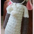 Mouton au crochet "Lupo" modèle de Lalylala