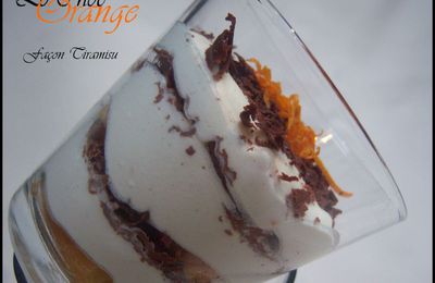 Le Choc'Orange façon tiramisu