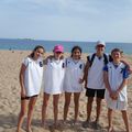 championnat académique de volley de plage: les chênes 3è