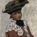 Pierre Bonnard (1867-1947) - Portrait de jeune femme, ou Le chapeau