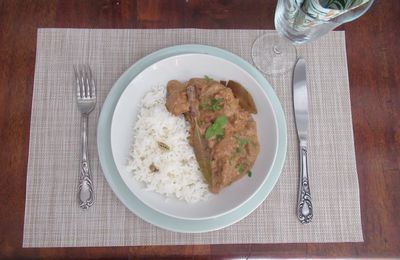 Curry "façon Jane Austen" 