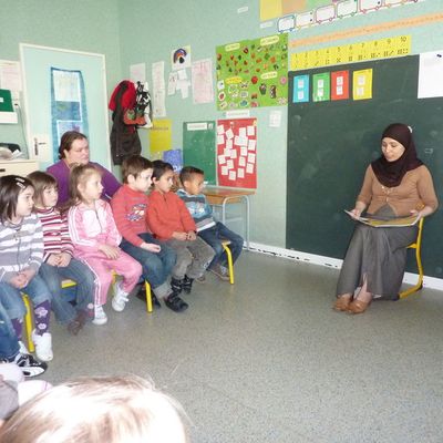 Les Semaines d'Education Contre le racisme à l'école le Petit Louvre aux Sablons (Le Mans)