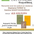 LE CAFE LITTERAIRE DE STEPHANIE FERRAT ET CAROLINE SAGOT-DUVAUROUX