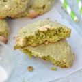 Cookies chocolat blanc/matcha #vegan #glutenfree