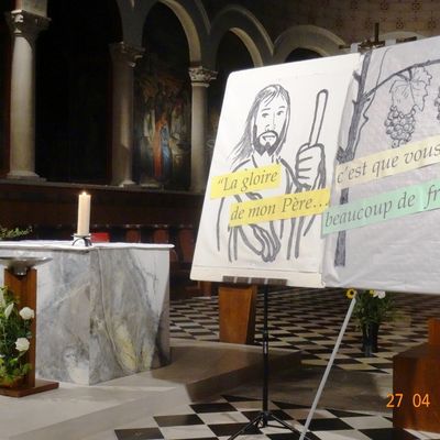 "La gloire de mon Père c'est que vous portiez beaucoup de fruits."