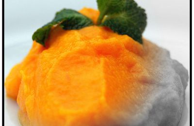 #214 - Purée de carottes aux abricots moelleux parfumée à la menthe fraîche