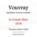 Vouvray "Le Compte Marc" Julien Vedel 2014