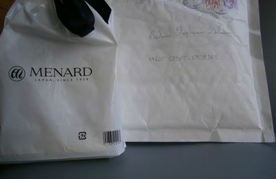 Échantillons de la marque Menard.