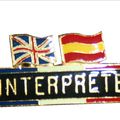 Badge interprète Anglais Espagnol