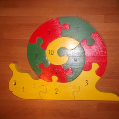 PUZZLE ESCARGOT(10 pieces)