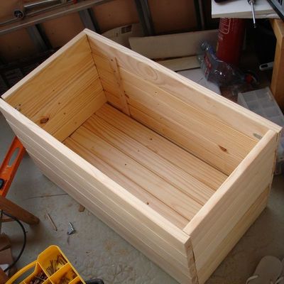 La jardinnière est terminée ! :D