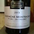 Chassagne-Montrachet : Domaine Morey Coffinet : Premiers Crus : En Caillerets 2013 et Clos Saint Jean 2014