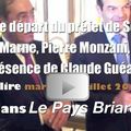 Départ de Pierre Monzani, Préfet de Seine-&-Marne