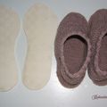 Tuto chaussons maison antirérapants