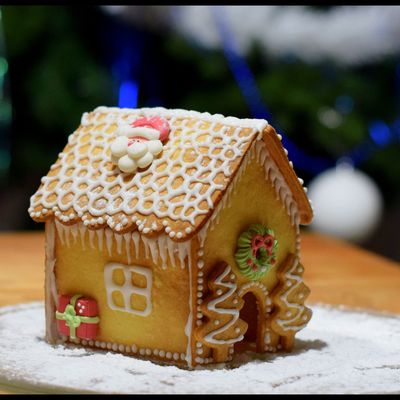 Article - La maison de Noël (TEST PRODUIT de chez Créavéa) 
