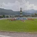 Rond-point à Borgo San Dalmazzo (Italie)