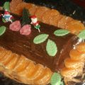 Ma bûche de Noèl pralinoise