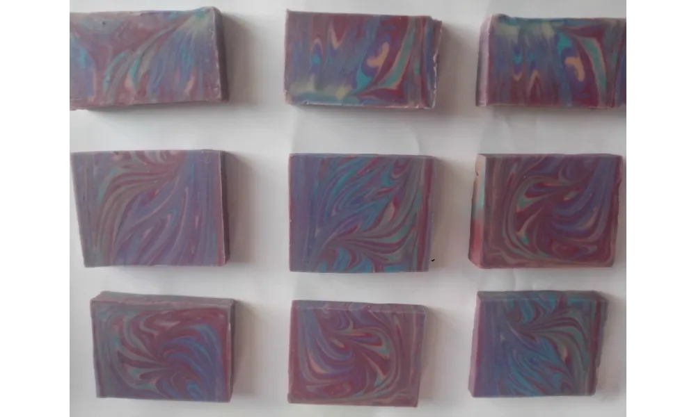 Savon Taïwan swirl cashemire et soie