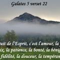 Galates 5 verset 22