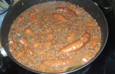 LENTILLES POMMES CAROTTES