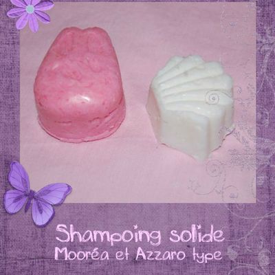 Premiers shampoings solides