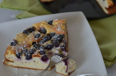 Gâteau au Fromage Blanc et aux Myrtilles, 0% de culpabilité