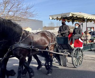 Lesparre: Le père Noël est ...... à Belloc ?