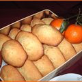 Madeleines à la clémentine, elles sont divines ! 