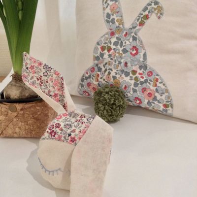 DIY DE PAQUES : le doudou lapin