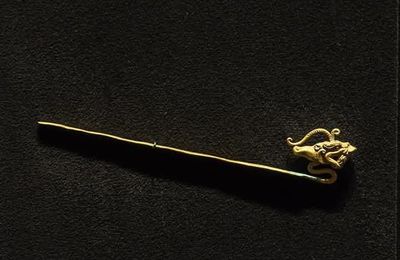 Gold Hairpin with Dragon Design, Northern Song dynasty, 12th Century