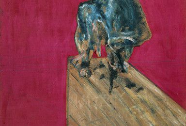 Francis Bacon, Study for Chimpanzee, March 1957